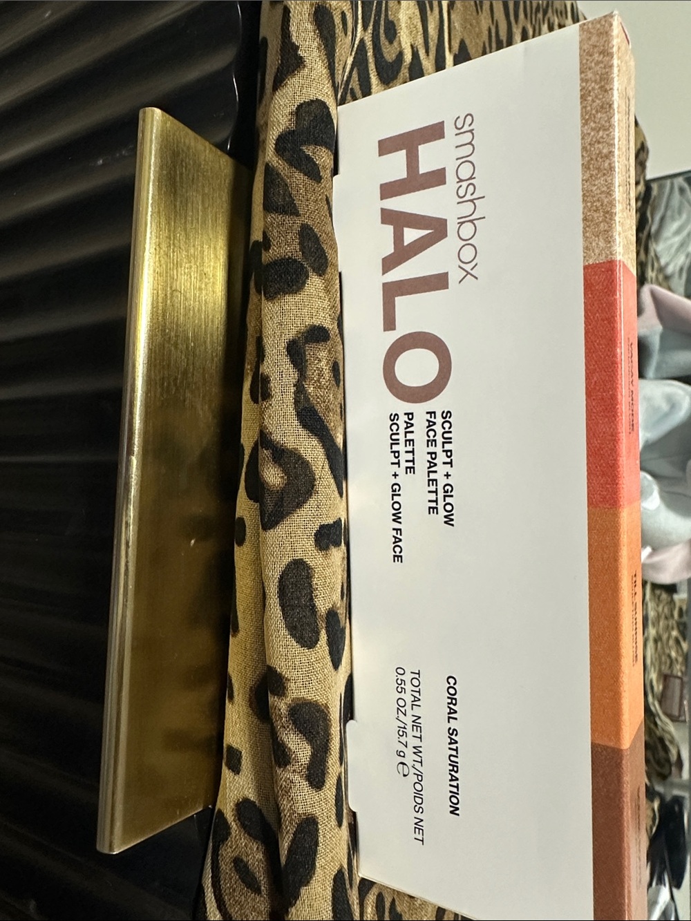 Smashbox HALO Sculpt + Glow Palette — Coral saturation